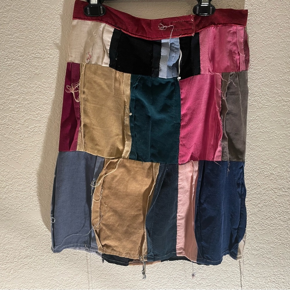 Vintage Patchwork Dress Tagged L